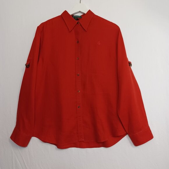 Lauren Ralph Lauren Tops - Lauren Ralph Lauren Linen Shirt